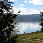 Lake Jindabyne from front door