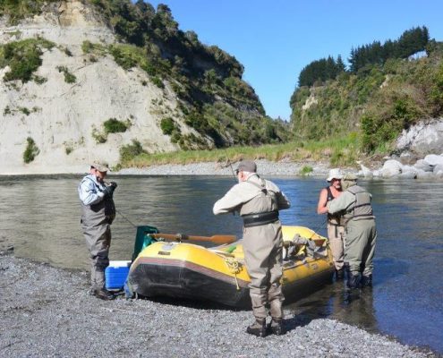 Setting off on the Raft